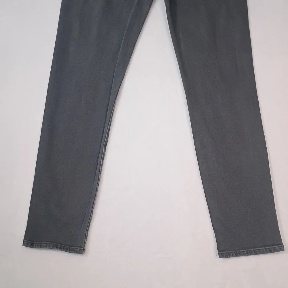 American Eagle Athletic Fit Jeans Mens 30x34 Charcoal Gray Stretch Denim